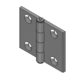 HHPSN, HHPBSN, HHPSF, HHPBSF - Aluminum Hinges Clear Anodize / Black Anodize / for Unequal Size Frames