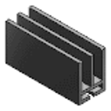 HRLFLJ - Slide Rails for Aluminum Frames - Rails