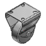C-CTBK - Casters - Light Load, Wheel Material: TPE