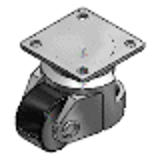 CLDK - Casters with Leveling Mounts - Antivibration Heavy Load Type
