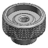 C-NAFB - C-VALUE Knurled Knobs - Stepped Type - Tapped Type