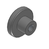 C-NKOSC - C-VALUE Knurled Knobs - Small Diameter - Stepped Type - Threaded Type