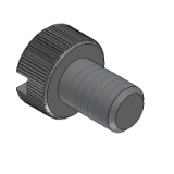 SL-NOOSW,SH-NOOSW,SHD-NOOSW - Precision Cleaning Knurled Knobs - Slit Type