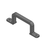 SL-USASTS, SH-USASTS, SHD-USASTS - Precision Cleaning Handles - Round Hole, Welded Rectangular Bar
