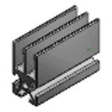 HFHRF5-2020, HFHRF6-3030, HFHRT6-3030 - Aluminum Frames for Sliding Door