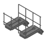 SFUCR175-6, SFUCR175-8 - Cable Rack Set for Safety Fence