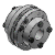 CPSHN87 - Couplings - High Rigidity Single Disk Type (Outer Dia. 87) - For Servo Motors - Both Sides Clamping Keyless