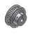 HTCPA__S3M060, HTCPA__S3M100 - Clamping High Torque Timing Pulleys - S3M