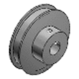 HBPG, HBPM, HBPA, HBPS, HBPUS - Pulleys for Flat Belt - Narrow / Flanged Type