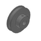 SL-HBPS,SH-HBPS - (Precision Cleaning) Pulleys for Flat Belts - 6 to 32 mm Width - Flange Type
