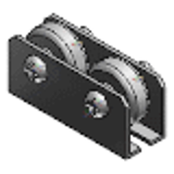 CROP - Roller Carriers (Press Formed Rollers) - General Nut, Roller Width 10mm
