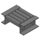 ROCOP - Plastic Roller Conveyors - Length Selectable