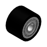 RORSSP, RORSAP - Rollers - With Core Material Press Fit Bearings - with Chloroprene Rubber Sponge