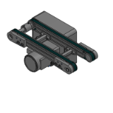 CVGTA - Timing Belt Conveyers - 2-Track, Head Drive, 2-Slot Frame, Dia. 30 - CE Compliant
