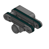 CVGTB - Timing Belt Conveyers - 2-Track, Head Drive, 3-Slot Frame, Dia. 50 - CE Compliant