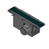 CVLPA - 평벨트 컨베어 박형타입-센터구동1홈프레임(풀리직경15mm)-