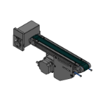 GVHN2 - Flat Belt Conveyors GV Series/Brushless Motors (AC Input) - Center Drive 2-Groove Frame Type (Pully Dia.30mm)