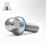 Stainless steel screw 3-A with silicone gasket