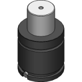 NC.015.00.02400…1 - Gasdruckfeder, niedrigbauend, System FP