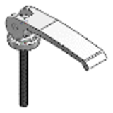 LWAMS - Clamping Lever with Cam - Adjustable Type