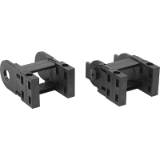 80850-21 - Connecting element, plastic for energy chains, inner height 25 mm
