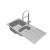 Nu-Petite 1 & 12 Bowl Topmount Sink With Drainer