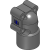 PWDS-G EO - Gear pump flange 90° elbow 4 holes – aluminium