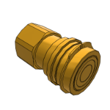 Hydraulic Flat Face Quick Coupling with ISO 16028 Profile, Series FEM / IF