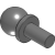 TCB-26805 - Tooling Ball - w/ Shoulder