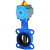 Butterfly valves, with double-acting actuator, min. pilot pressure 5 bar