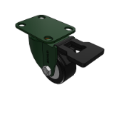 JDD - Medium Load Type Casters-Rotatable with Plastic Brake Type