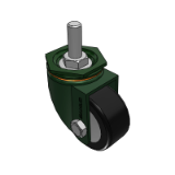 JDE - Medium Load Type Casters-Rotatable with Screw Type