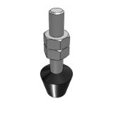 RBC - Adjustable Clamping Head Accessories - Metal Threaded Rubber Heads for Clamps