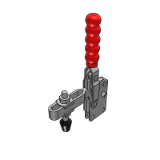 TCVS1/TCVS2/TCVS3/TCVS4/TCVS5/TCVS6/TCVS7/TCVS8 - Vertical Handle Type Toggle Clamps-Straight Base & Short Arm Type