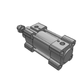 25A-C96S_C/C96SD_C - ISO Cylinder:Standard Double Acting,Single Rod/Series Compatible With Secondary Batteries