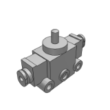VM100F - 2/3 Port Mechanical Valve With One-touch Fitting