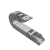 HXSD04 - Small bridge type drag chain with external opening 10 series