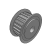 CBHLA,CBHPL,CBHLG - Synchronous pulley - key free high torque synchronous pulley - s5m type