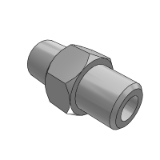 FBCNR,FBUNR - Screw in type fittings for low pressure/sealed coated type fittings for steel tube - hexagon nozzles