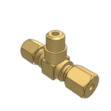 FBUPT - Fittings for copper pipes/tees, type T, external thread