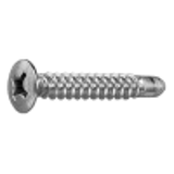 21020502 - Stainless(+) Round countersunk Tapping Screw G=5(2guide, BRP)