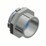 Steel/Malleable Iron and Aluminum Bullet® Hub Connectors