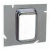 5 SQUARE Single Gang Device Rings - 5 SQUARE® Device Rings