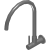 Tramontina stainless steel wall-mounted faucet