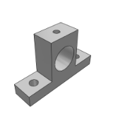 GCJ01_26 - T-type guide shaft bearing standard type ?¡è No positioning hole / with positioning hole