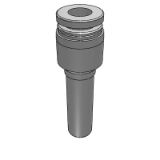 J-XYB51 - Precision type, quick connector for cleaning piping, straight end plug and reducer