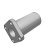 LMF01_22 - Linear bearing with flange medium size