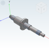 LCX01 - Grinding ball screw, shaft diameter 32, lead 5/10/32/64, standard nut type.