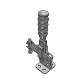 WDC12002-B - Quick Clamp. Flange Base. Vertical Compression