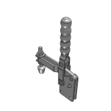 WDC12270 - Quick Clamp. Straight Base. Vertical Compression